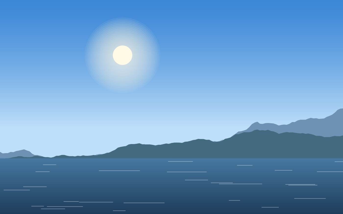 Landschaftsillustration