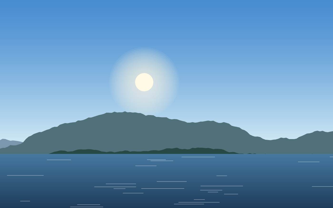 Landschaftsillustration