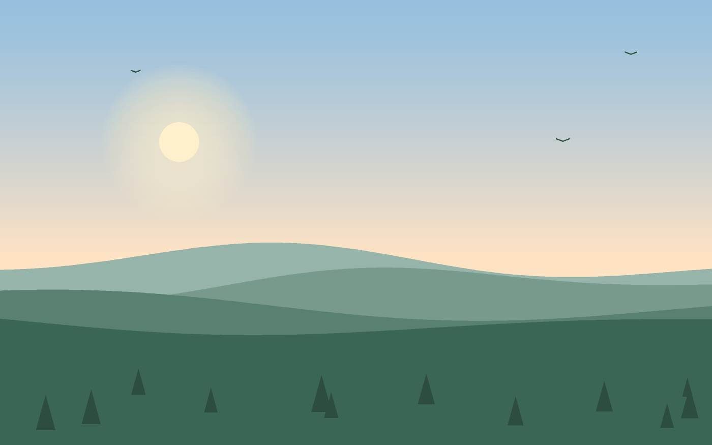 Landschaftsillustration