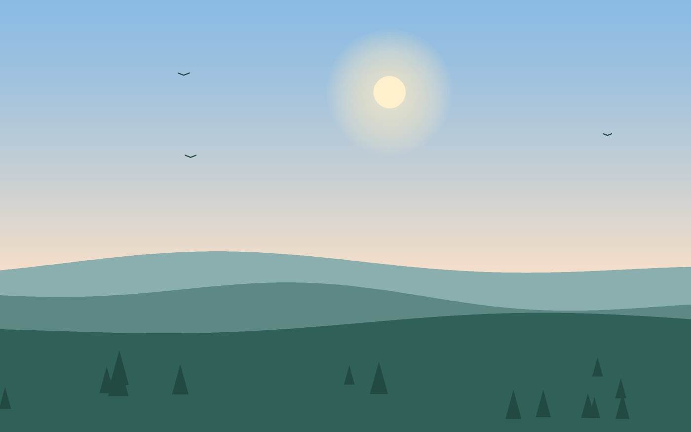 Landskabsillustration