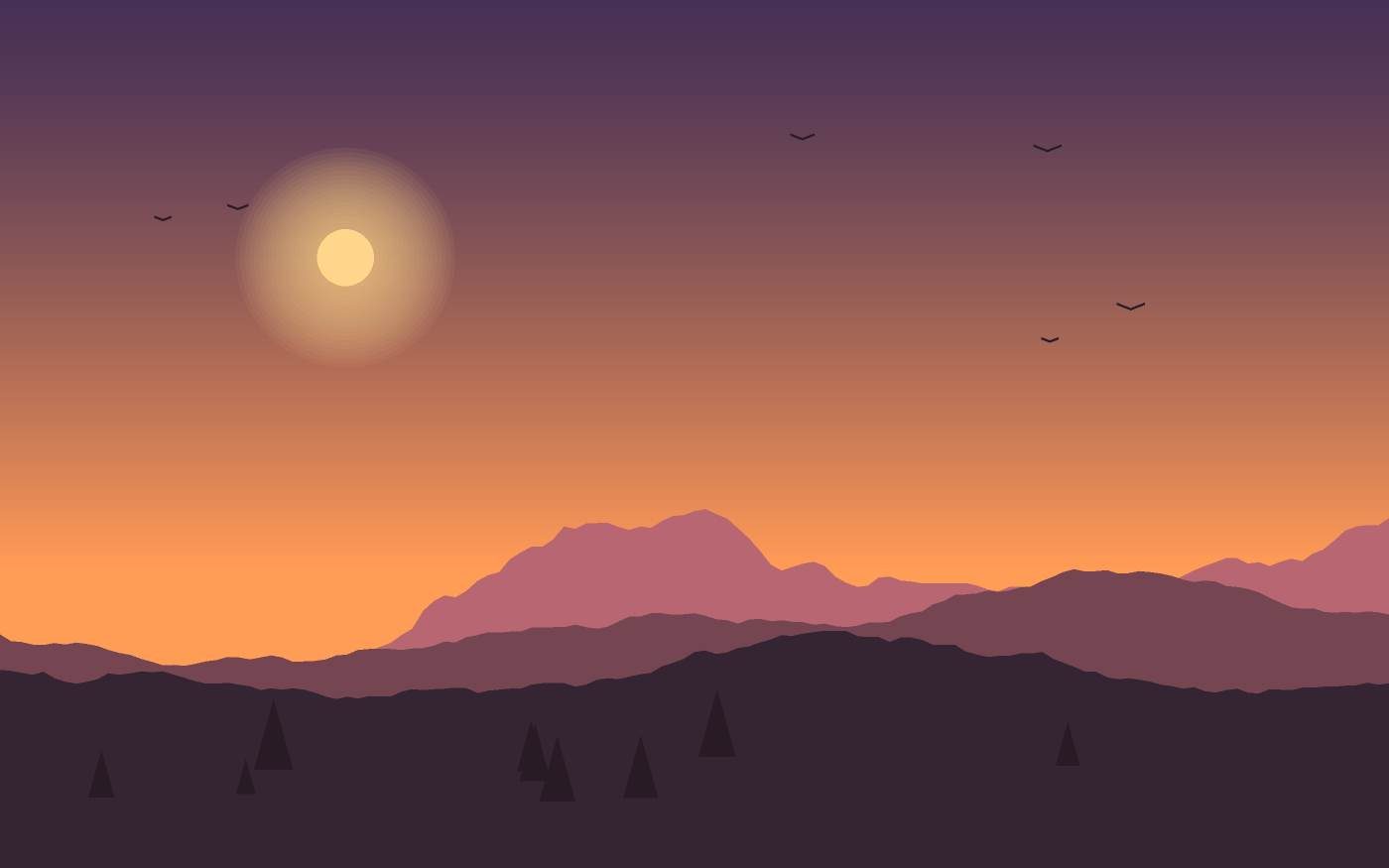 Landskabsillustration