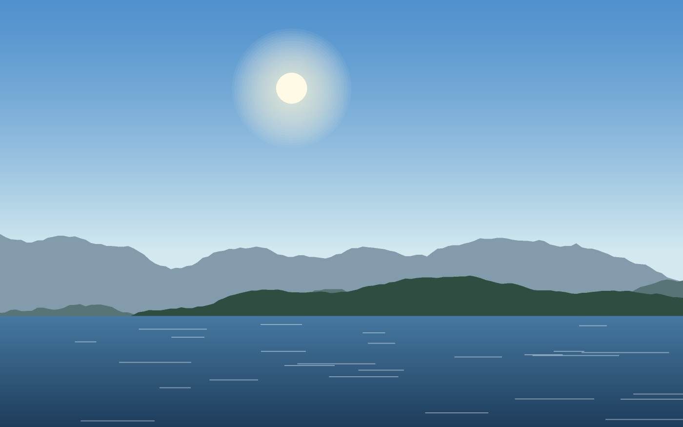 Landskapsillustration