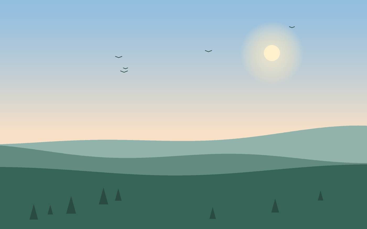 Landscape illustration